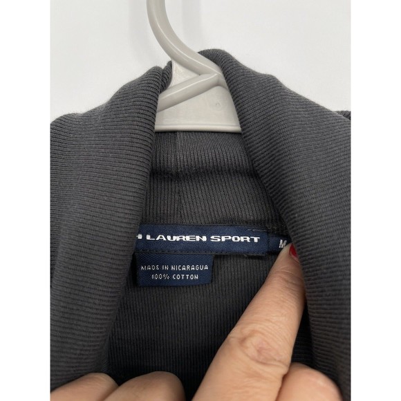 Ralph Lauren  Bundled Navy /gray  Sport Embroidered Logo Turtleneck Size M - Picture 3 of 9